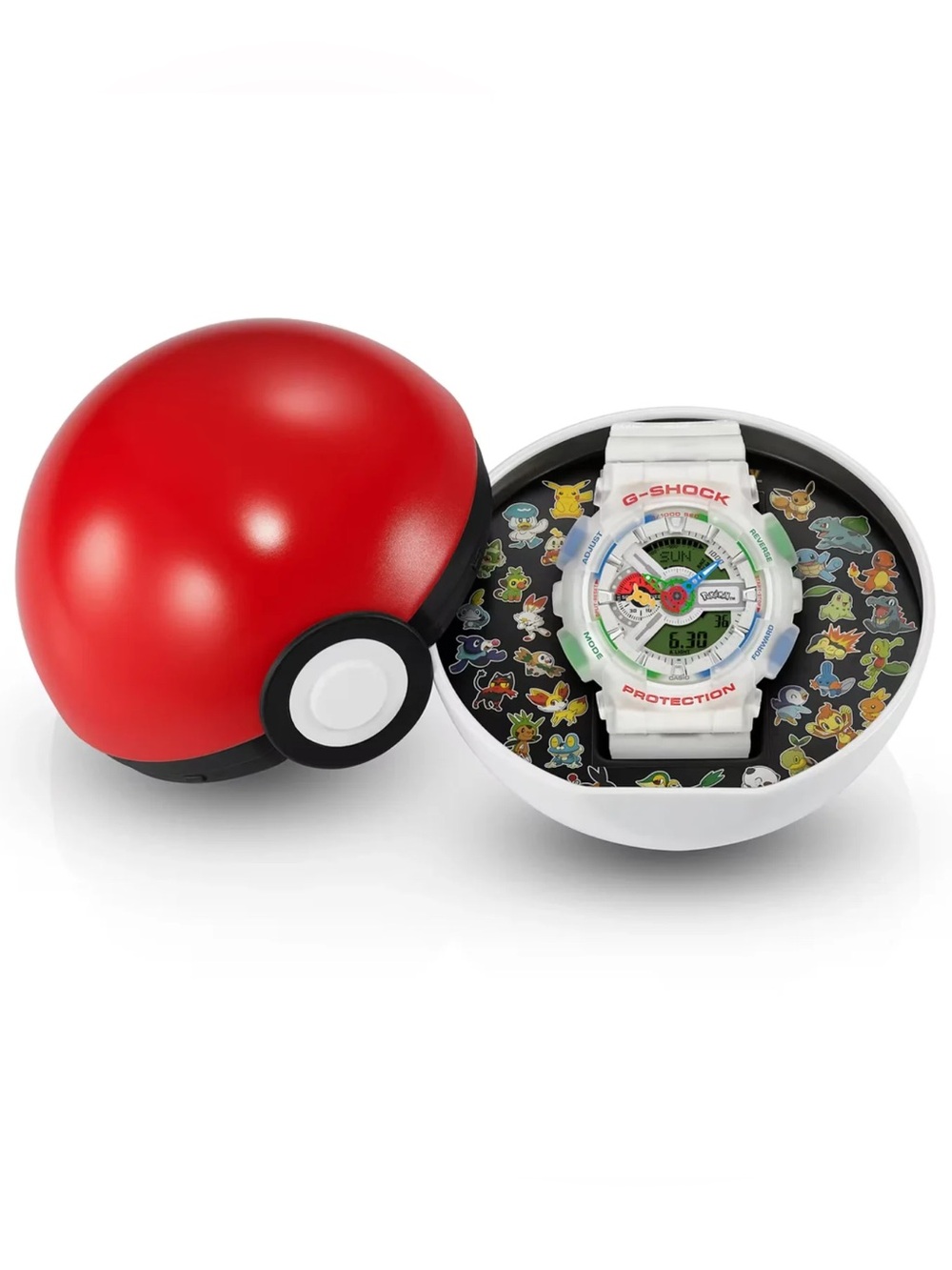 Casio G-Shock x Pokemon 30th Anniversary GA-110PKM-7A ships NOW